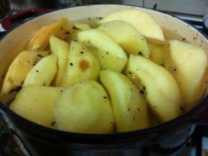 Quince Poaching 1